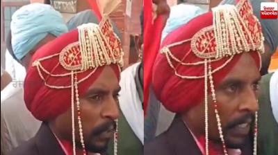 Sarpanchi's desire more than marriage! The groom arrived to fill the sarpanchi's papers along with the party