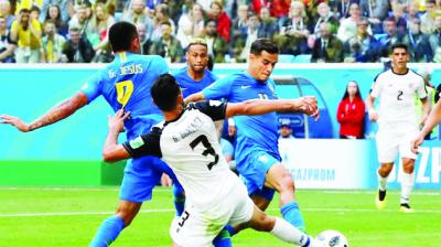 Match Between Brazil and Costa Rica