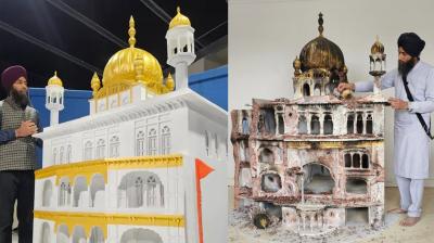 Sri Akal Takht Sahib Model Ready