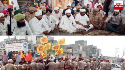 Hans Raj Hans opposition by farmer organizations