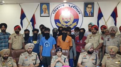 Gangster Lakhbir Landa gang arrested News in punjabi 