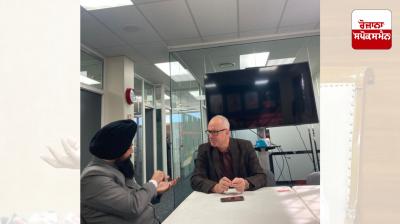Jasvir Singh Garhi meets with New Zealand Member of Parliament Philip Stoner Tafford