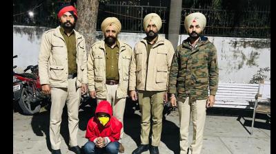 Police arrested Sukhwinder Singh with 52 gms of heroine