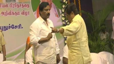 Kiran Bedi, AIADMK MLA