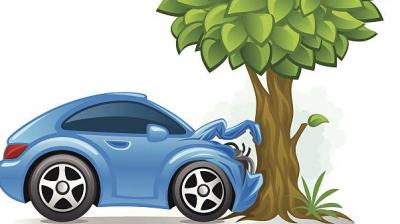 ਕਾਰ ਦਰੱਖਤ ਨਾਲ ਟਕਰਾਈ