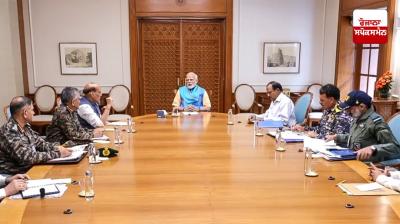 PM Modi holds meeting with Defence Minister, NSA, three service chiefs