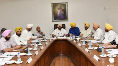 Punjab Cabinet Meeting