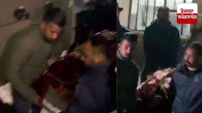 Gangster Kaushal Chaudhary's legs broken while climbing the police station wall