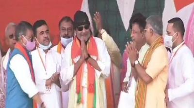 West Bengal Assembly polls Actor Mithun Chakraborty