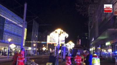Doctor drives car into crowd celebrating Christmas in Germany latest news in punjabi