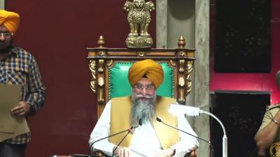 Speaker Kultar Singh Sandhwan
