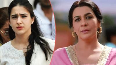Sara Ali Khan and Amrita Singh