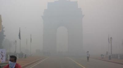  Difficulty breathing in Delhi before Diwali
