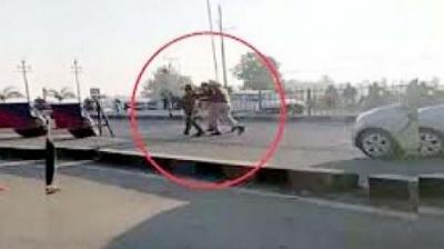 Police caught four suspects