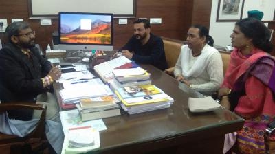 Transgender community delegation calls on Chief Electoral Officer Punjab