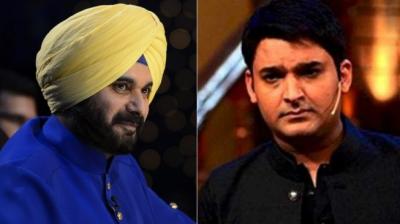 Navjot Sidhu with Kapil Sharma 