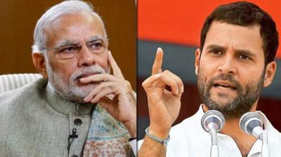 Narendra Modi - Rahul Gandhi