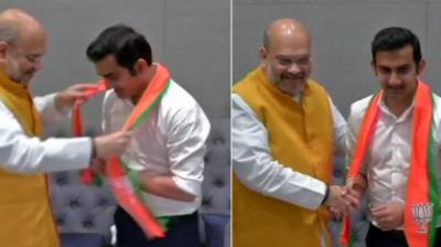 Amit Shah and Gambhir