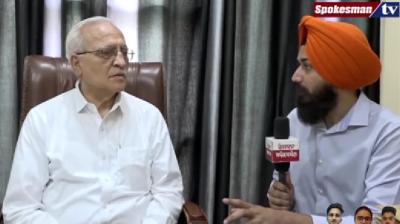 HC Arora with Hardeep Singh 