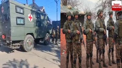 Pulwama Jammu and Kashmir encounter News in punjabi 
