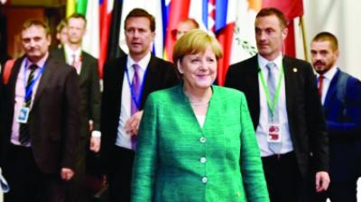 German Chancellor Angela Merkel 