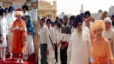 When Queen Elizabeth II visited Golden Temple