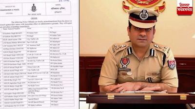 Transfers of 69 police personnel Ludhiana News