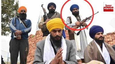 MP Amritpal Singh's main aide and 3 other persons arrested with illegal weapons