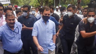 Rahul Gandhi reaches ED office for day 3 questioning