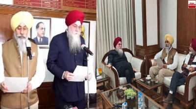 Harmeet Singh Sandhu takes oath as MLA