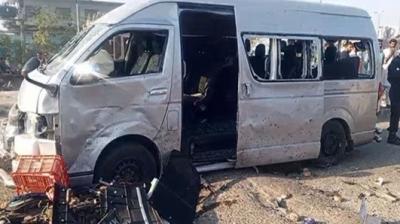 Suicide bomb attack on vehicle carrying Japanese nationals in Pakistan 