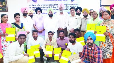 Gurpreet Singh Kangar handover appointment letters