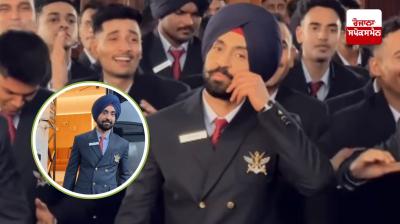 Diljit Dosanjh shared a video from the shooting of the film Border 2.