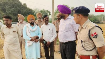 Budhlada farmer Ramandeep Singh has been doing direct sowing of wheat without burning stubble for three years