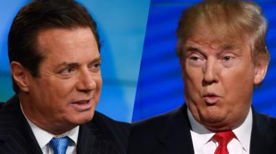 Paul Manafort with Trump