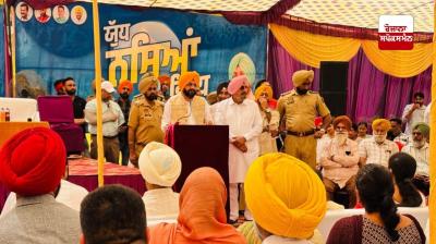 ਮੰਤਰੀ ਤਰੁਨਪ੍ਰੀਤ ਸਿੰਘ ਸੌਂਦ 