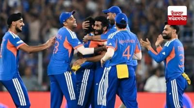 Team India became World T20 champions for the third time, winning the title for the second time in a row.