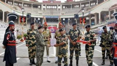 Independence Day Celebrations at Attari Border News