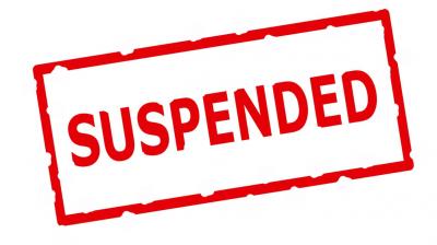 Local government department suspends 1 superintendent & 2 JE's