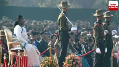 Rashtrapati Bhavan: Changing of the Guard ceremony in new format, attended by President Murmu