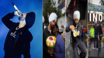  Punjabi superstar Diljit Dosanjh reached Indore news in hindi