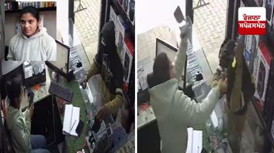 Soni Verma bravely confronted a masked man who came to rob a shop