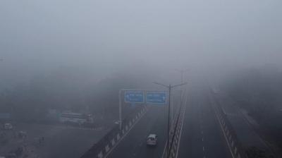 Flights Delayed Due to Dense Fog