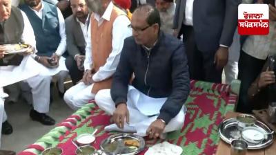 Union Agriculture Minister Shivraj Singh Chouhan reaches Ransingh Kalan