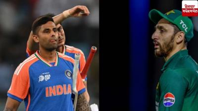 A cricket match will be played between India and Pakistan today.