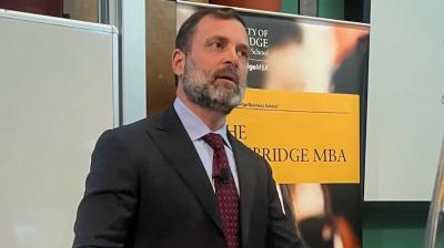 Rahul Gandhi's lecture at Cambridge University