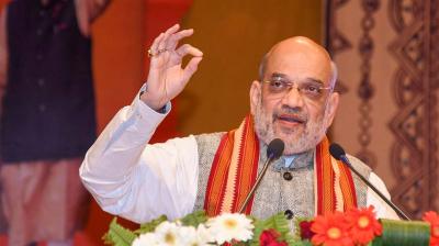 Amit Shah slams Congress in Bidar rally