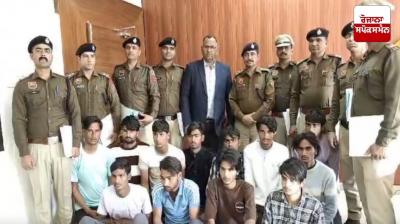 Khaki crackdown on fraudsters, 14 fraudsters arrested in Nuh