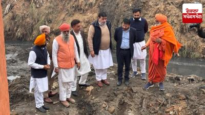 Local Government Minister Dr. Ravjot Singh visits Budha River for the third time