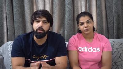 Satyawart Kadian and Sakshi Malik